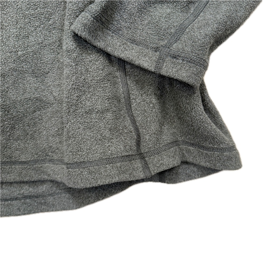 The North Face Men's Fleece Quarter Zip Pullover Gray M - Picture 3 of 8